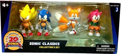 Sonic 20th Anniversary Exclusive Classics Action Figure by Jazwares Toys