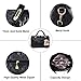 Soperwillton Women Handbag Top Handle Satchel Shoulder Tote Bag Purse Set 4PCS