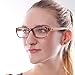 Reading Glasses 8.0 Bamboo Comfortable Fit Reader for Women Men High Magnification Light Tortoise Anti Glare Anti Eye Strain
