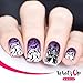 Whats Up Nails - B023 Creepin It Real Stamping Plate for Halloween Nail Art Design