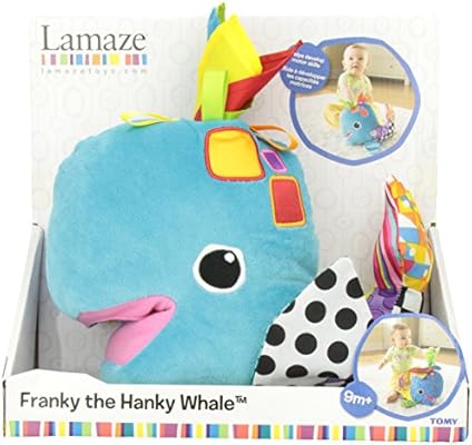 lamaze franky the hanky whale