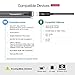 USBC to HDMI Adapter Female, LAM USB Type C to HDMI Cable 15CM/6inch, Thunderbolt 3 Compatible MacBook Pro, iMac Pro, Surface Book 2, Chromebook Pixel, Samsung S8/S8+/S9/Note8 (Female, Red)