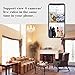 Cam Mall WiFi Camera, Nanny Cam Wireless Security Camera Motion Detection Remote View for iPhone/Android Device Home Surveillance Video Recorder (Black)