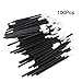 100Pack of CleverLove Disposable Flocked Lip brushes Lip Applicator Concealer Applicator Makeup Tool Kits
