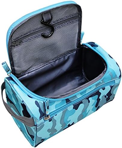 Lucky Rain Hanging Travel Toiletry Bag for Men Women Light Weight Travel Sizes Dopp Kit Bag
