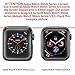 [8 Pack] AnoKe for Apple Watch iWatch 40mm/38mm Screen Protector (Series 4 /Series 3/2/1), [Not Glass] Liquid Skin [Max Coverage] Curved Edge Case Band Friendly Lifetime Replacement Warranty