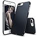 Ringke Slim Compatible with iPhone 7 Plus Case, iPhone 8 Plus Case Snug Fit Slender Thin Scratch Resistant Phone Cover - Slate Metal