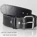 Kmioc Concealed Carry CCW Leather Gun Belt 1 1/2 inch 100% Full Grain Thick Leather Belt for Gun Carry