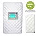 Pack N Play Crib Mattress Cover + Bonus Changing Pad Liner Included! – Waterproof, Hypoallergenic, Fitted with Ultra Soft Quilted Top - Fits Baby Playard, Portable & Foldable Mini Crib Mattresses