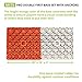 Champion Sports Pro Double First Base - Official One Piece Double First Base - Easy Install Base With Ground Anchors,Orange