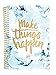 bloom daily planners UNDATED Calendar Year Day Planner - Passion/Goal Organizer - Monthly/Weekly Agenda Book with Tabs (January to December) - 6