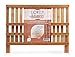 Lovely Bamboo Dish Rack for Drying Full-Size Dinner Plates, Compact and Sturdy Design, Foldaway