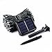 Icicle Dual Power String Lights Outdoor, 72 Ft 8 Modes 200 LED Waterproof Battery & Solar String Lights for Indoor/Outdoor, Garden, Patio, Fence and Holiday Decorations(Multi Color)