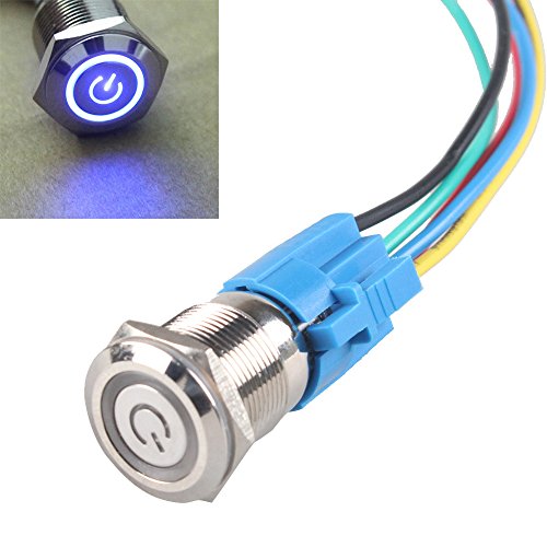 Push Button Toggle Switch: Amazon.com led lights for boat wiring diagrams 