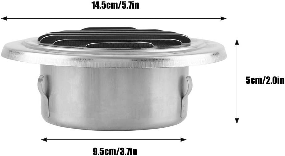 Stainless Steel Wall Vent - Image 3