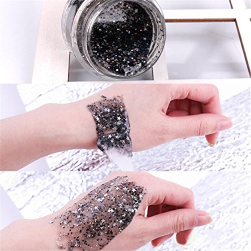 Yeefant Tearing Moisturizing Cleaning Nourishing Brightening Facial Face Care Genuine Moisture Peel Off Star Mask Sheet DIY Natural Spa Skin Care Cosmetics for Women Adult - Thumbnail 2