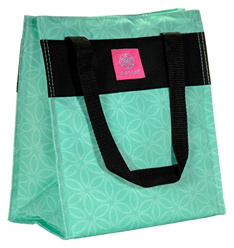 image for Allsop 31612 Flower of Life Gaiam Lunch Tote, Teal, Teal Flower of Lif