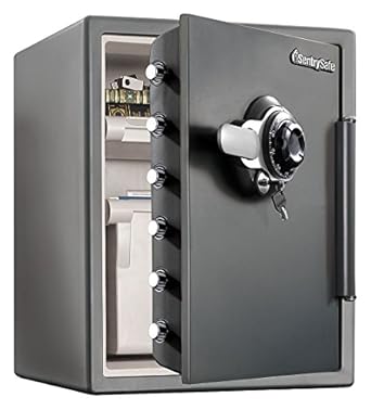 Sentrysafe Sfw205dpb Fire Safe 2 05 Cu Ft Gray