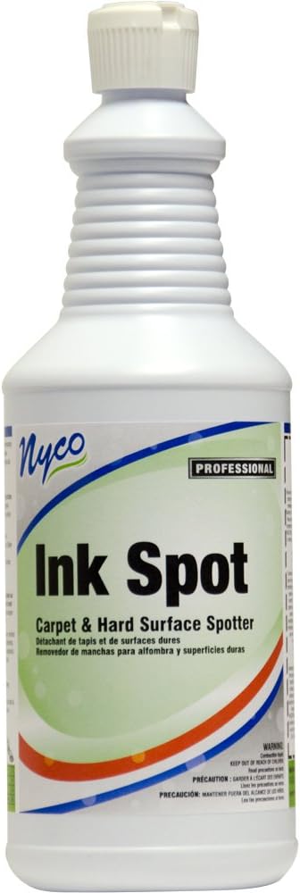 Nyco Products NL529-Q6 Ink Spot Carpet & Upholstery Spotter, 32-Ounce Bottle (Case of 6)