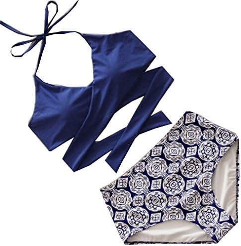 Fly Feeling Women's Two Pieces Bikini Swimsuit Swimwear Bathing Suits