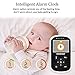 Baby Monitor, Video Baby Monitor with Camera- Wireless Video Monitor for Baby Safety- with Infrared Night Vision/ Two Way Talkback/Temperature Monitor/ Lullaby-play