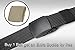 JASGOOD Men Belt Reversible Belt Nylon Belt Outdoor Hiking Belt Unisex Belt Tactical Belt 1.5