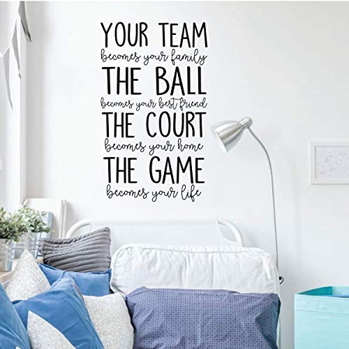 Amazon Com Volleyball Or Basketball Wall Decal Your Team