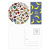 Skull Guitar Pepper Football Illustration Banana