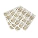 Talking Tables Tropical Party Gold Pineapple Paper Napkins for a Luau, Summer Party or Birthday, Gold (20 Pack)