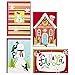 Hallmark Boxed Handmade Christmas Cards Assortment (Set of 24 Special Holiday Greeting Cards and Envelopes) (1XPX5156)