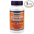 NOW Foods - Andrographis Extract Immune Function Support 400 mg. - 90 Vegetarian Capsules ( Multi-Pack)