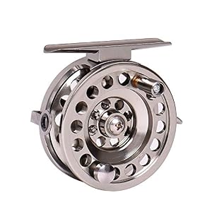 Kaakaeu Moulinet De Pêche à La Mouche D50/d60 Cnc En Alliage D’aluminium 1:1 2 Roulements Ultra Léger Pour Droitier