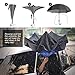 SHINE HAI Inverted Umbrella, Double Layer Windproof Reverse Umbrella, Self-Standing C-Shaped Handle Big Straight Umbrella, UV Protection, Inside-out Folding for Car