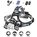 Mifine Led Headlamp- 7 Modes Zoomable Super Bright LED Headlight with Rechargeable Batteries