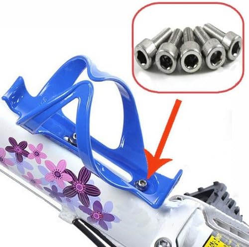 (HQ Product) Bicycle Cycle Bike Bottle Cage Holder Hexagon Screws Bolts