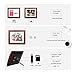 Digital Photo Frame 8 Inch - 4:3 Digital Picture Frame Calendar Clock Function Wooden Digital Frame Bsimb SW02 (Brown)…