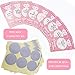 Faisichocalato 48 Pack Bridal Shower Scratch Off Game -Diamond Bride Shower Games Party Scratch Off Cards Tickets Guests Funny Wedding Activity Rose Gold Glitter