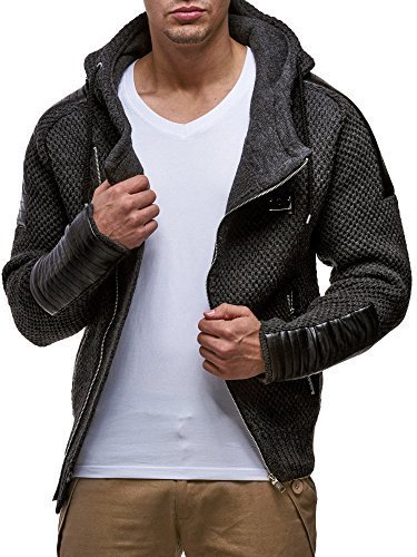 LEIF NELSON Men's Knitted Jacket