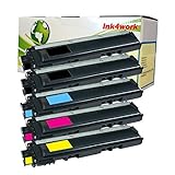 5 Pack ink4work Compatible TN221 TN225 TN-221 TN-225 Toner Cartridge Combo For Brother HL-3140CW, HL-3150CDN, HL-3170CDW, MFC-9130CW, MFC-9330CDW, MFC-9340CDW