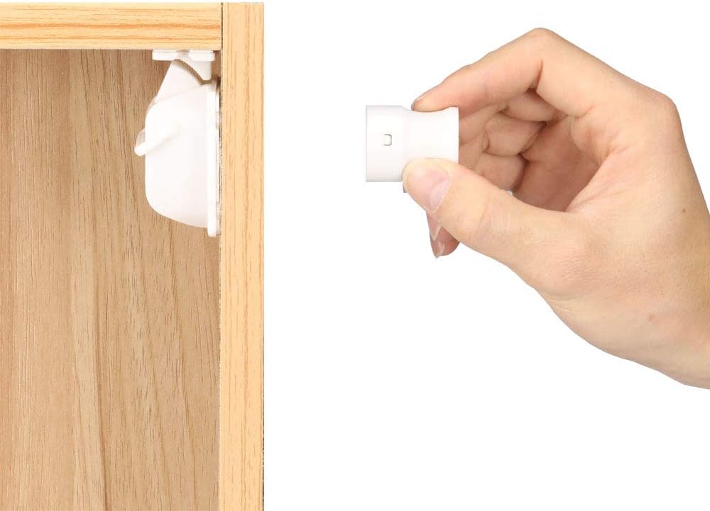 Verrous De Placard De Qualite Superieure Pour Enfants Avec Bandes 3m De Rechange Verrous Magnetiques Pour Armoires Et Tiroirs Verrous De Securite Enfant Pour La Securite De Bebe Amazon Fr Bebes Puericulture