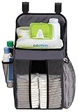 Dexbaby Playard Diaper Caddy and Nursery Organizer for Baby's Essentials - Gray