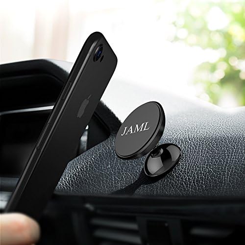 JAML Car Phone Mount Holder for Cell Phone, GPS &amp; Tablet 360 Degree Rotation from Dashboard Magnetic Universal Car Mount for Phone Holder for iPhoneX/ 8Plus/7 Plus/6/6S Samsung Galaxy S8/S7/S6 Note