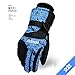 Ski Gloves Waterproof Windproof For Men,Women,Boys，girls Winter Outdoor Sports Warm Couple Snowboard Gloves for Snow Skiing,Mountain Biking,Road Racing,Motorcycle Riding with Adjustable Cuffs