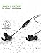 Bluetooth Headphones,Yoozon Wireless Magnetic Earbuds In Ear Sweatproof Earphones, Built in Mic, Waterproof,Premium Sound with Bass, CVC 6.0 Noise Cancellation for Gym Running Workout (Black/Green)