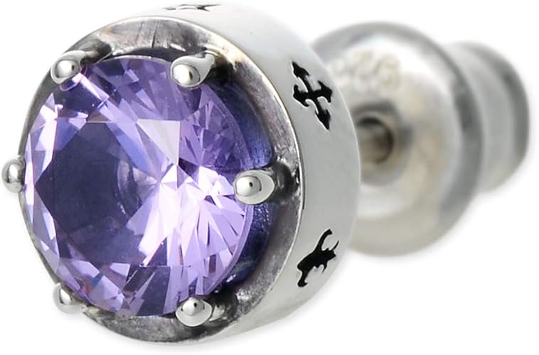 Amazon エムズコレクション M S Collection シルバー ピアス 色 変わる カラーチェンジキュービック ブルー パープル メンズ 男性 彼氏 プレゼント 誕生日 記念日 ピアス 通販