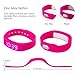 Smart Wristband,iGank T5 Sports Fitness Bracelet, No need to install app (Pink)
