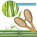 Pack of 2 Hair Brush with Natural Boar Bristles, Massages Scalp Anti-Static Hair Detangle for All Types, Lightweigh (Oval)