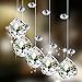 SunAngel Top k9 Faceted Prism Crystal Ball Sun Catcher Rainbow Pendants Maker,Chandelier Drops Crystal,Prism Windows,Decor Crystal Pendant, Hanging Crystals Prisms (40MM Clear Prism Balls-10Pack)