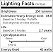 Edison Light Bulb, 40 Watt Vintage Light Bulb, Dimmable Incandescent Light Bulb, 110v - 130v, E27/E26 Base - Amber Warm - T45 Tubular Shape - Clear Glass Light Bulbs for Home Light Fixtures