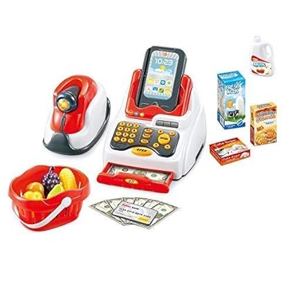 Kinderkasse mit Scanner und Zubehör